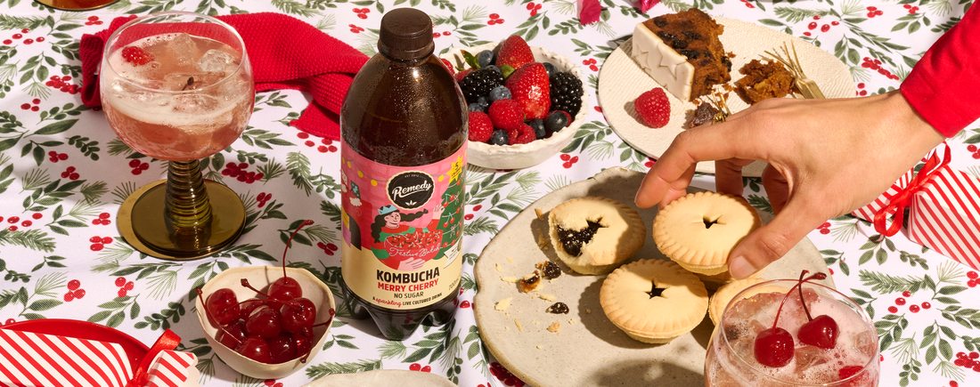 Remedy Kombucha Festive Batch Merry Cherry is here!
