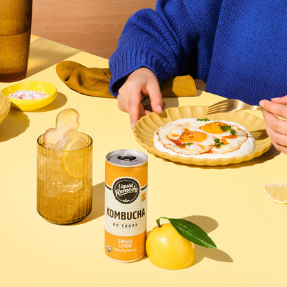 Liquid Remedy Kombucha Ginger Lemon