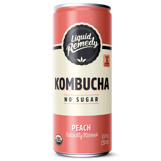 Liquid Remedy Kombucha Peach