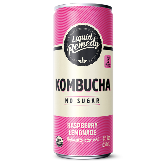 Liquid Remedy Kombucha Raspberry Lemonade