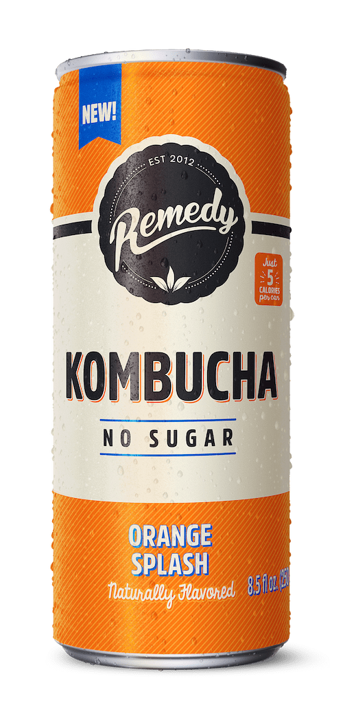 Remedy Kombucha Orange Splash