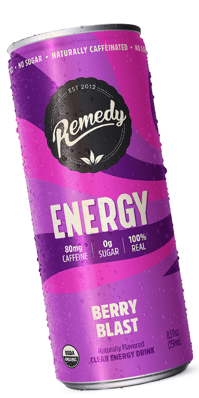 Remedy Berry Blast Energy can