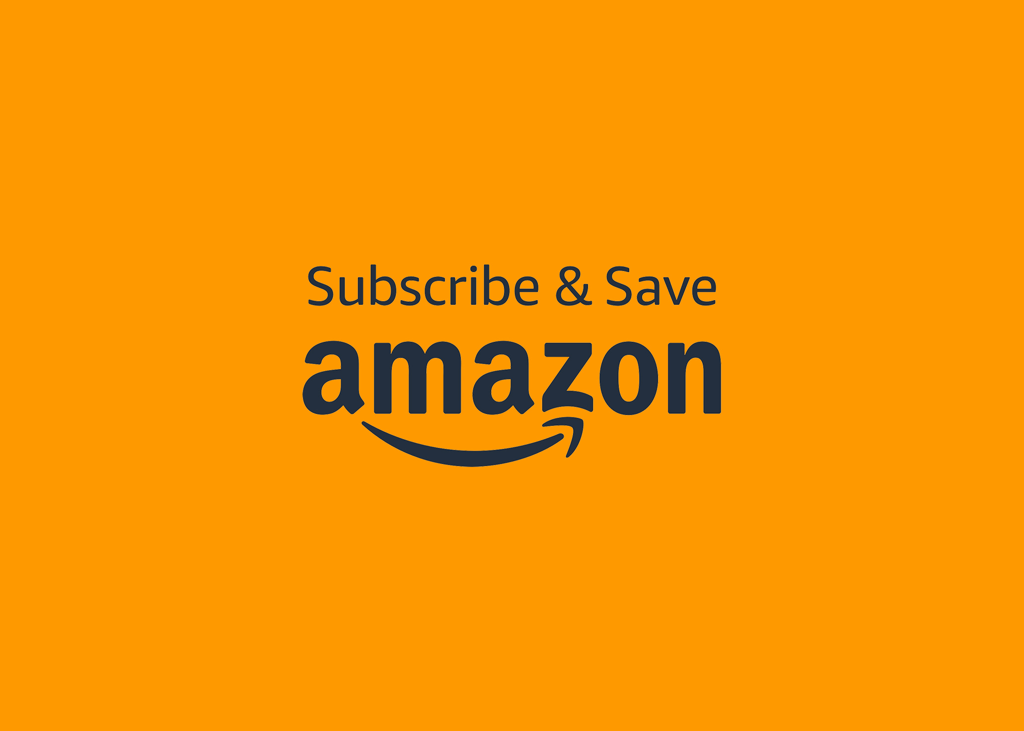 Subscribe & Save on Amazon