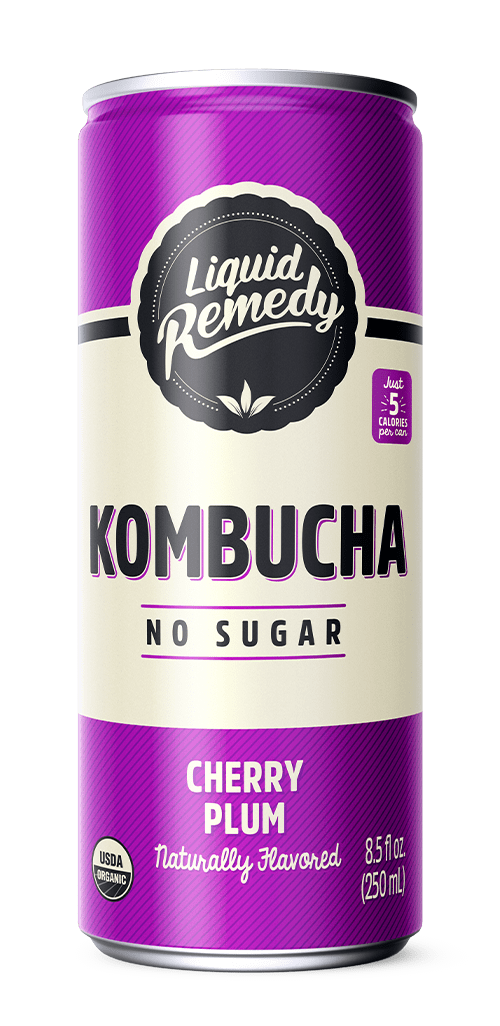 Liquid Remedy Cherry Plum Kombucha Can